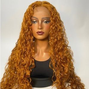 15. TOY |26”  LONG WATER WAVE DEEP T PART LACE FRONT WIG